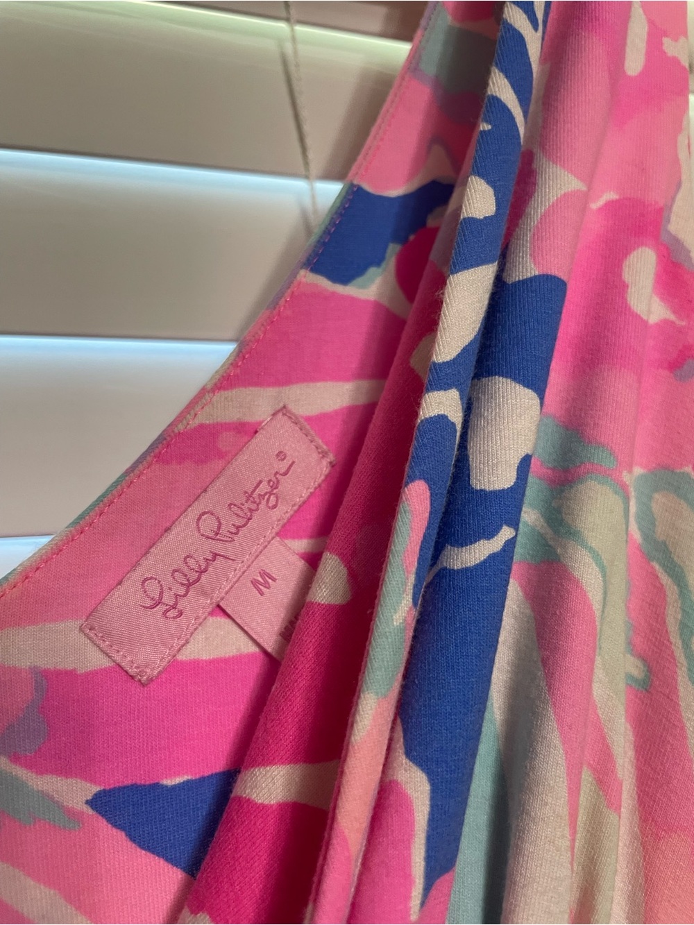 LILLY PULITZER Sloane Playa Hermosa Maxi Pink Dress Colorful size medium - Picture 7 of 8